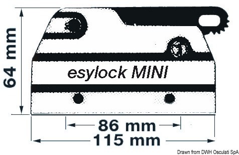 Купить EASYLOCK mini single, 72.090.10 7ft.ru в интернет магазине Семь Футов