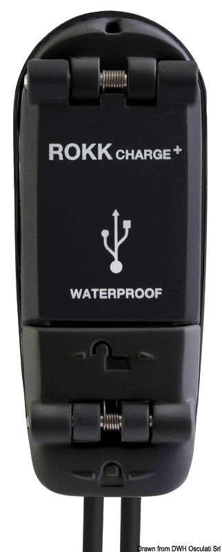 Купить Dual USB socket Type A + Type C, Osculati 14.195.68 7ft.ru в интернет магазине Семь Футов
