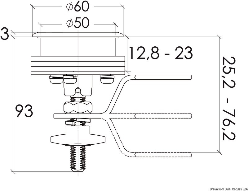 Купить Eclipse SV latch with lock, 38.160.02 7ft.ru в интернет магазине Семь Футов