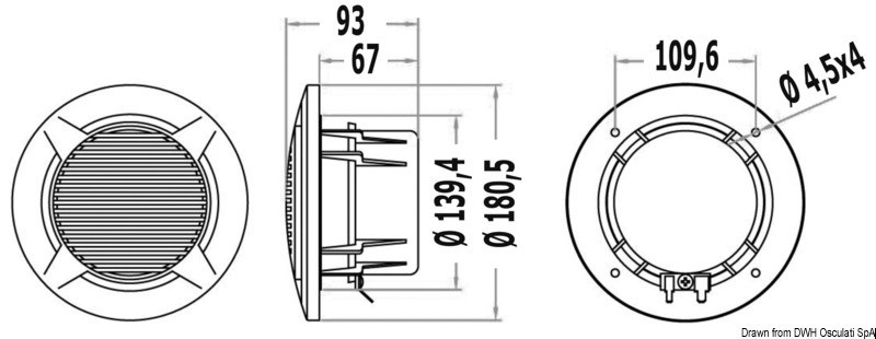 Купить Sound Marine two-way loudspeaker IP65 6, 29.721.52 7ft.ru в интернет магазине Семь Футов