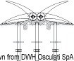 Купить Складная утка Osculati Wing 40.145.01 280 x 46 мм 9460 кг 7ft.ru в интернет магазине Семь Футов