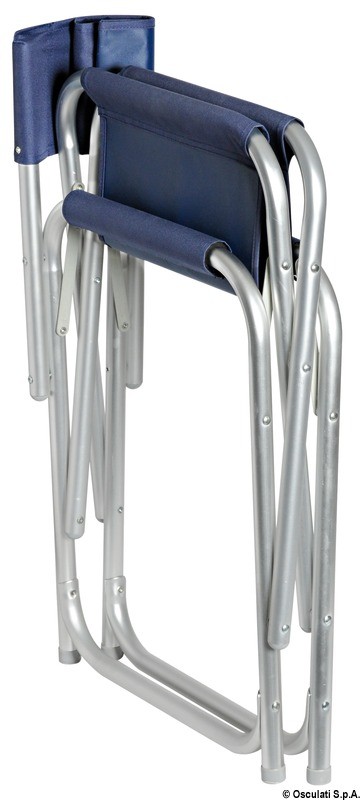 Купить Складной стул Regista из анодированного алюминия 600 х 480 х 790 мм, Osculati 48.352.90 7ft.ru в интернет магазине Семь Футов