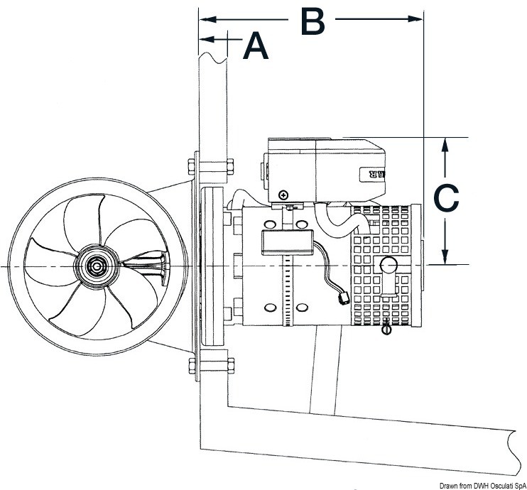 Купить Lewmar tunnel for stern thruster Ø 250 mm, 02.043.03 7ft.ru в интернет магазине Семь Футов