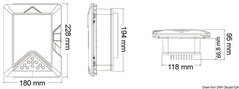 Купить AQUATIC AV AQ-DM-5UBT watertight tuner/box, 29.549.21 7ft.ru в интернет магазине Семь Футов