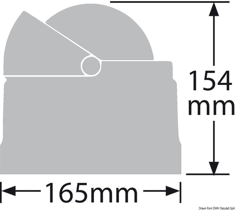 Купить RITCHIE Wheelmark external compass 41/2 black/bla, 25.084.51 7ft.ru в интернет магазине Семь Футов