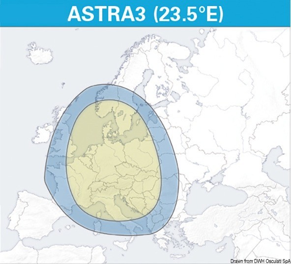 Купить Glomex Mars 4 Skew satellite TV antenna, 29.923.61 7ft.ru в интернет магазине Семь Футов