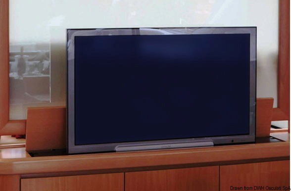 Купить Кронштейн для телевизора Up-Down TV-Lift 12 В 1365 / 750 х 300 х 58 мм, Osculati 48.762.12 7ft.ru в интернет магазине Семь Футов