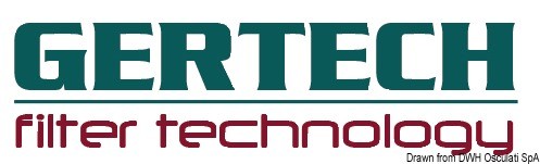 Купить  Фильтр-влагоотделитель для дизельного топлива Gertech Vortex пропускная способность 180 - 230 л/ч 30 микрон, Osculati 17.671.01 7ft.ru в интернет магазине Семь Футов
