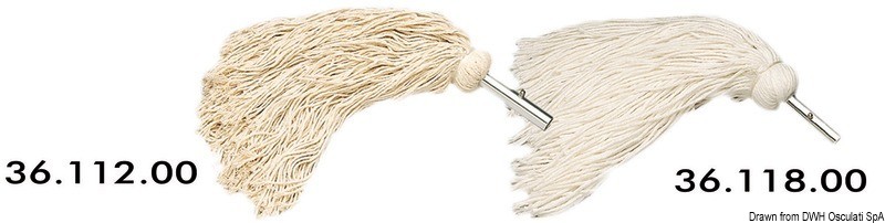 Купить Швабра веревочная классическая Shurhold Cotton String 112 Ø19мм из традиционного хлопка 7ft.ru в интернет магазине Семь Футов
