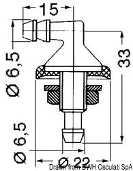 Купить Bulkhead-pass f. windshieldwiper, 19.108.02 7ft.ru в интернет магазине Семь Футов