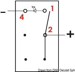 Купить Marina R OFF-ON toggle switch, 14.196.01 7ft.ru в интернет магазине Семь Футов