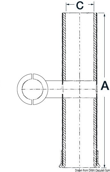 Купить ULTRA fishing rod AISI316 for pipes 25/31.8 mm, 41.167.58 7ft.ru в интернет магазине Семь Футов