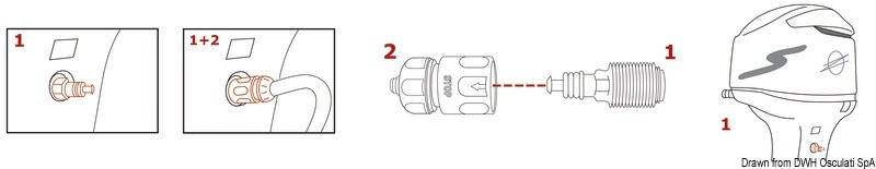 Купить Motor Flusher D MERCURY, 52.749.11 7ft.ru в интернет магазине Семь Футов