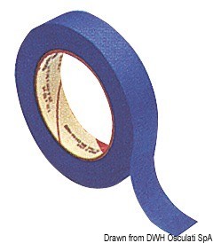 Купить Малярная лента длинная синяя 3M 18 мм 50 м, Osculati 65.326.01 7ft.ru в интернет магазине Семь Футов