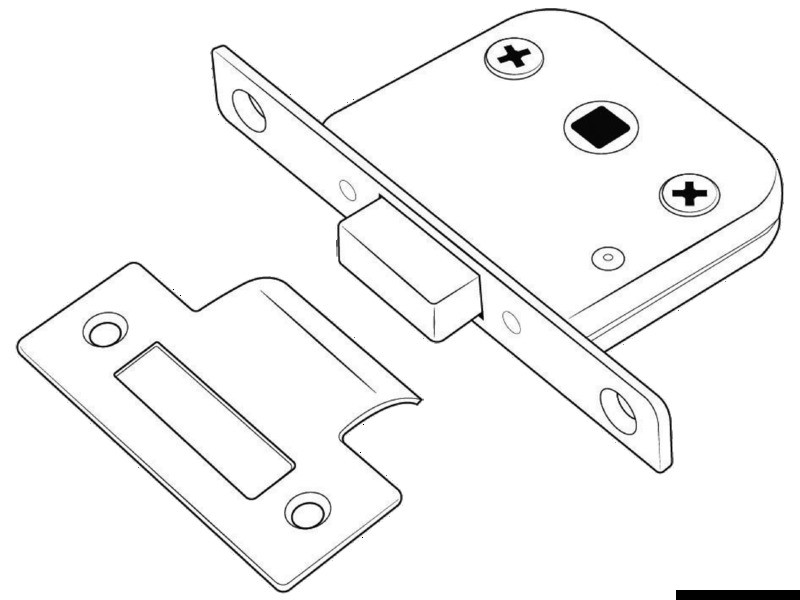 Купить Lockless lock, 38.129.05 7ft.ru в интернет магазине Семь Футов