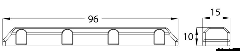 Купить Protezione per pontile MEDIUM FENDER bianca, Osculati 33.519.63 7ft.ru в интернет магазине Семь Футов