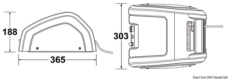 Купить LEWMAR Captive CRW400 captive reel windlass, 02.537.01 7ft.ru в интернет магазине Семь Футов