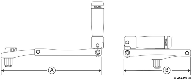 Купить Maniglia pieghevole per winch FLIPPER™ Max, Osculati 57.111.02 7ft.ru в интернет магазине Семь Футов