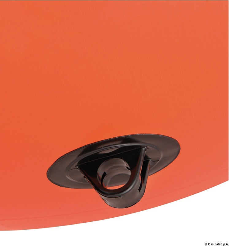 Купить Буй надувной для регаты из ПВХ гигансткий Osculati 33.175.01 900 x 1500 мм оранжевый 1 кармашек 7ft.ru в интернет магазине Семь Футов