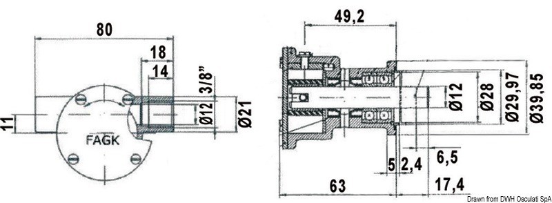 Купить Nauco 214453 pump, 16.067.30 7ft.ru в интернет магазине Семь Футов