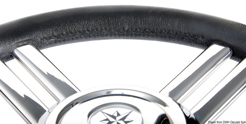 Купить Magnifico steering wheel 3-spoke Ø 350 mm black, 45.177.01 7ft.ru в интернет магазине Семь Футов