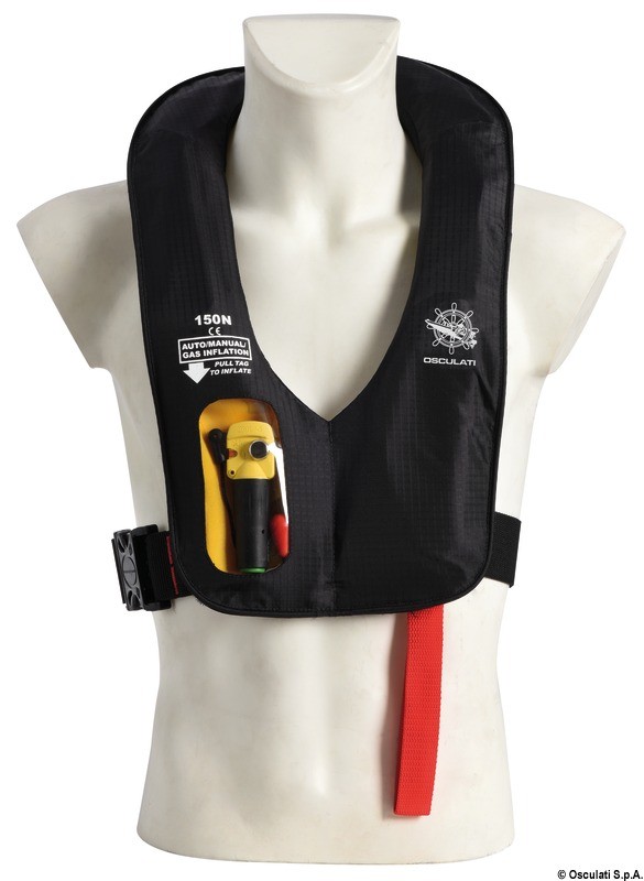 Купить Compact 150 N self-inflatable automatic lifejacket, 22.392.02 7ft.ru в интернет магазине Семь Футов