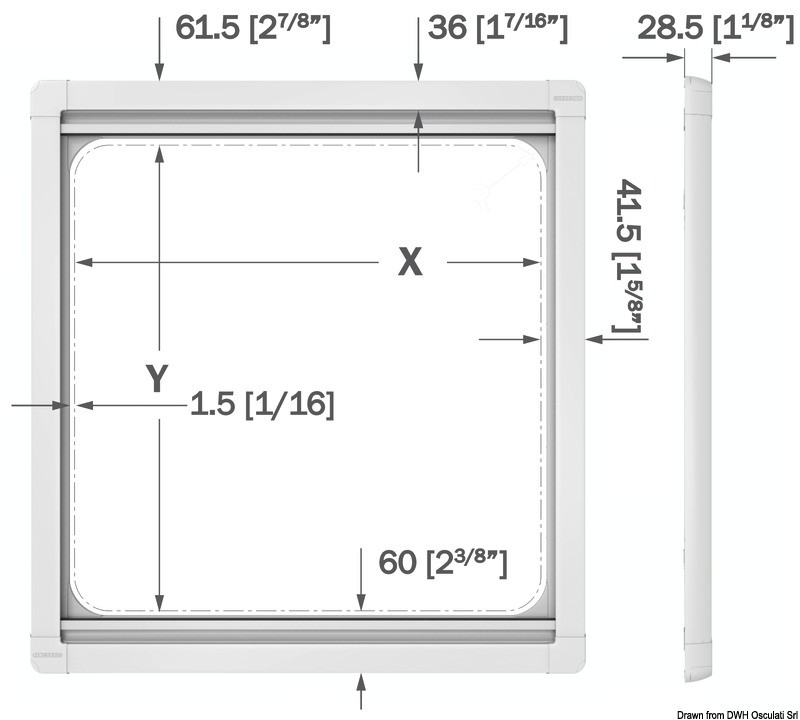 Купить Oceanair roller blind and flyscreen for Lewmar 10 Release 2013, 19.802.10 7ft.ru в интернет магазине Семь Футов