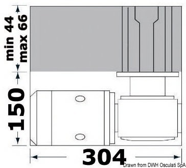 Купить Lewmar CPX2 windlass, high 6 mm gypsy, 02.584.06 7ft.ru в интернет магазине Семь Футов