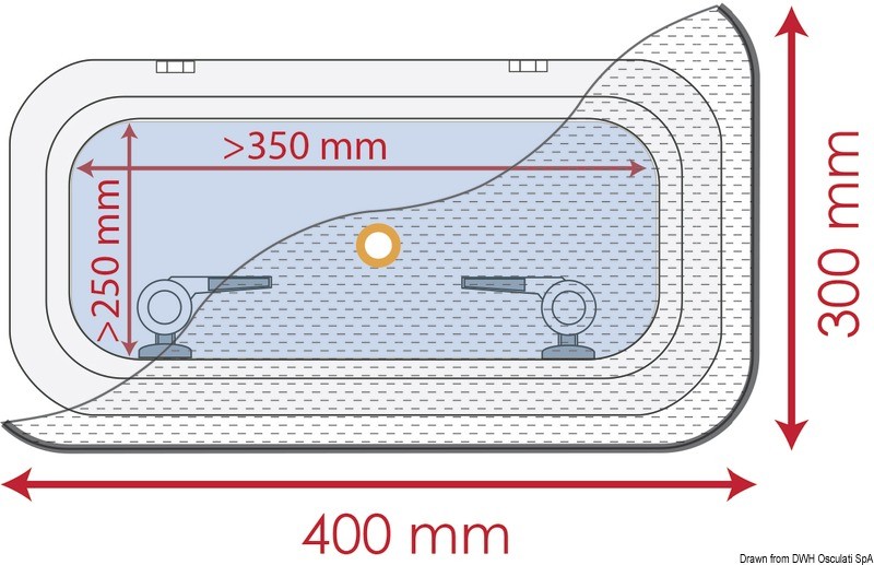 Купить Fly screen 400 x 300 mm, 19.365.03 7ft.ru в интернет магазине Семь Футов