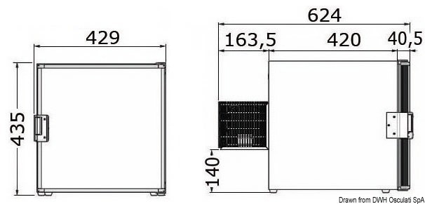 Купить Isotherm refrigerator 40 Cubic 12/220 V, 50.039.01 7ft.ru в интернет магазине Семь Футов