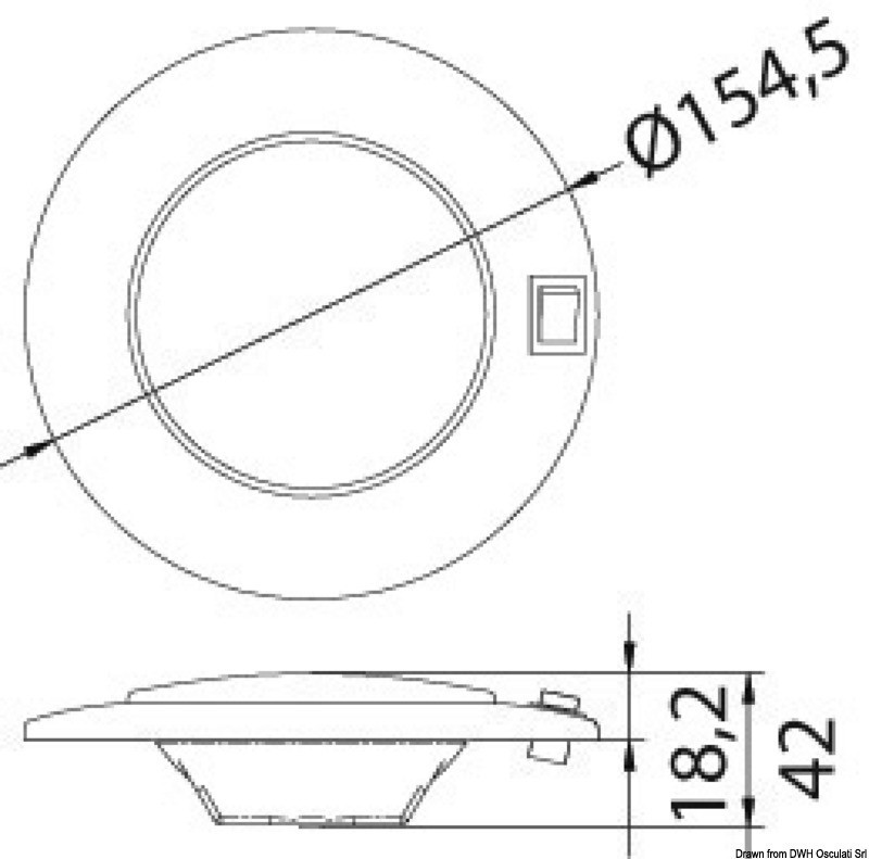 Купить SS round built-in spotlight 12 V 15 W, 13.463.00 7ft.ru в интернет магазине Семь Футов