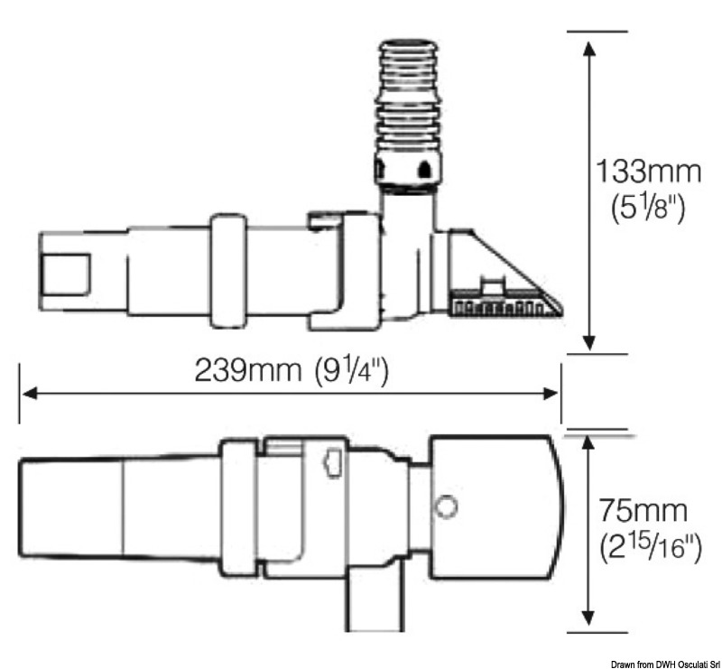 Купить Osculati Whale Supersub Smart submers. bilge pump 1100 12V 16.360.04 7ft.ru в интернет магазине Семь Футов