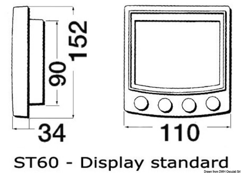 Купить ST60 Plus Graphic Display 29.600.07 7ft.ru в интернет магазине Семь Футов