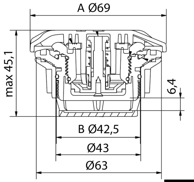 Купить Inflation valve core, 66.446.38 7ft.ru в интернет магазине Семь Футов