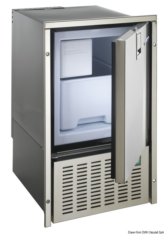 Купить Osculati Ice maker white inox clean touch WT 12V DC-230V 50 50.840.06 7ft.ru в интернет магазине Семь Футов