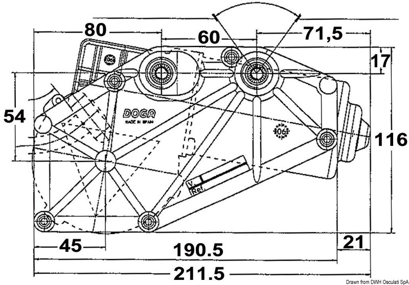 Купить Doga windshiel w.800/100 24V r 7ft.ru в интернет магазине Семь Футов
