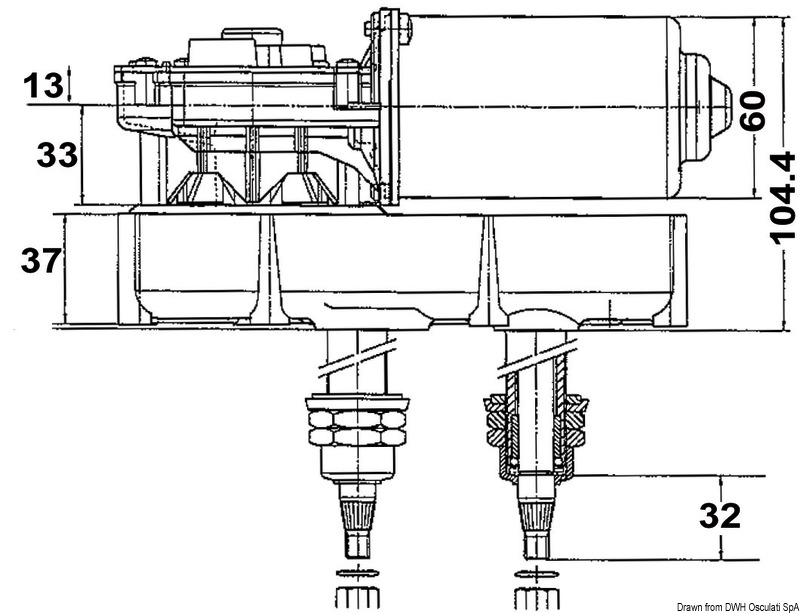 Купить Doga windshiel w.800/100 24V r 7ft.ru в интернет магазине Семь Футов