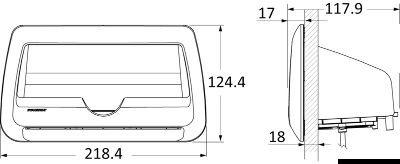 Купить Водонепроницаемое зарядное устройство ROKK wireless Cove LED 10 W 7ft.ru в интернет магазине Семь Футов