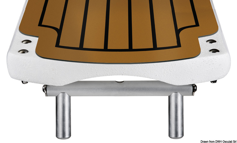 Купить Polybridge II extra-lightweight folding gangway synthetic brown teak, 42.663.10 7ft.ru в интернет магазине Семь Футов