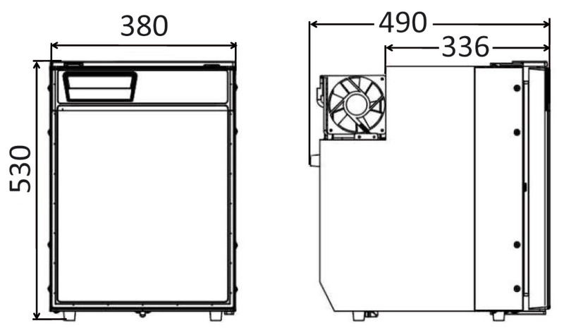 Купить Fridge 50L, 50.960.00 7ft.ru в интернет магазине Семь Футов