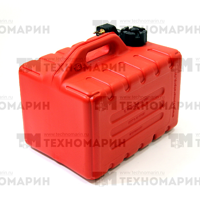 Купить Бак усиленный переносной с адаптером Poseidon Экстрим LB-0012-A 12л для лодочных моторов 7ft.ru в интернет магазине Семь Футов