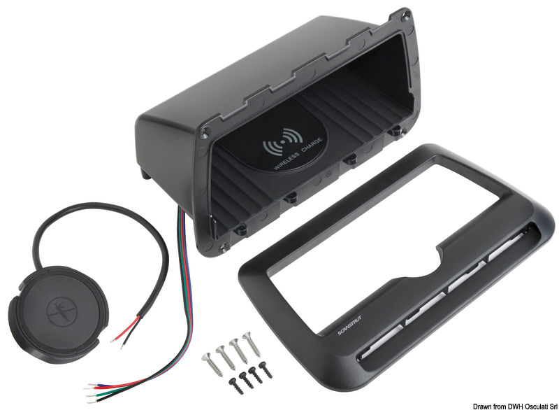 Купить Водонепроницаемое зарядное устройство ROKK wireless Cove LED 10 W 7ft.ru в интернет магазине Семь Футов