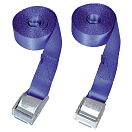 Купить Talamex 76750001 Стяжка с кулачковой пряжкой 25 mm 2 Единицы Голубой Blue 2.5 m  7ft.ru в интернет магазине Семь Футов