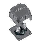 Купить Bep marine 702-2S двухконтактный разъем 2x10 mm Black 7ft.ru в интернет магазине Семь Футов
