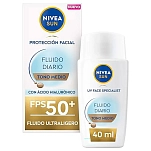 Nivea 1017-72255 Солнцезащитный крем для лица Sun Daily Fluid SPF50 Medium Tone 40ml 20x10x10