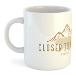 Kruskis 42611C184 Closer To Nature Кружка 325ml Бесцветный White