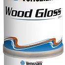 Двухкомпонентный лак для дерева прозрачный Veneziani Wood Gloss 19 м2/л 0,75 л, Osculati 65.016.00