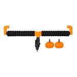 Carp expert 77036020 EVA Многофункциональная подставка для удилища Оранжевый Black / Orange