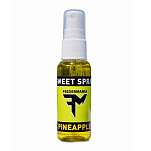 Feedermania F0141003 Sweet Spray 30ml Ананасовая жидкая приманка Золотистый Clear