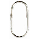 Купить Mustad MA037-NI-13-10 Oval Split Кольца Серебристый  Nickel 13  7ft.ru в интернет магазине Семь Футов